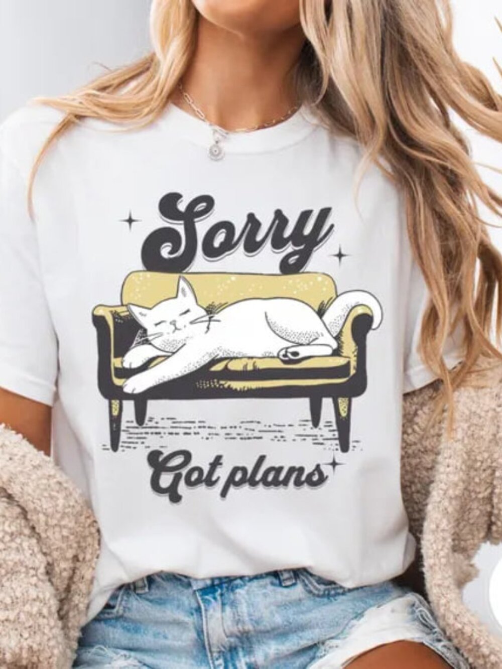 Funny Sleepy Cat Shirt, Cat Lover Gift, Cute Kitten Tee